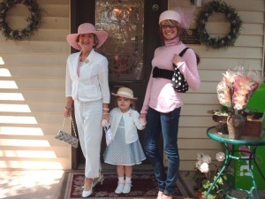 Annual Mad Hatter's Tea Party at Tea Leaves & Thyme in Woodstock, GA ~ circa 2006 :)