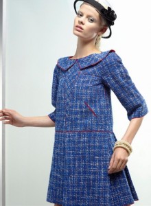 Trapeze Retro Chanel Springtime Dress @ 2fashion2.com