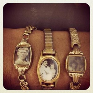 A quick & flippin' awesome reuse of your grandmother's broken watches! I really lovelovelove this idea. 