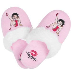 Betty Boop Boop Be Doo Fuzzy Slippers!